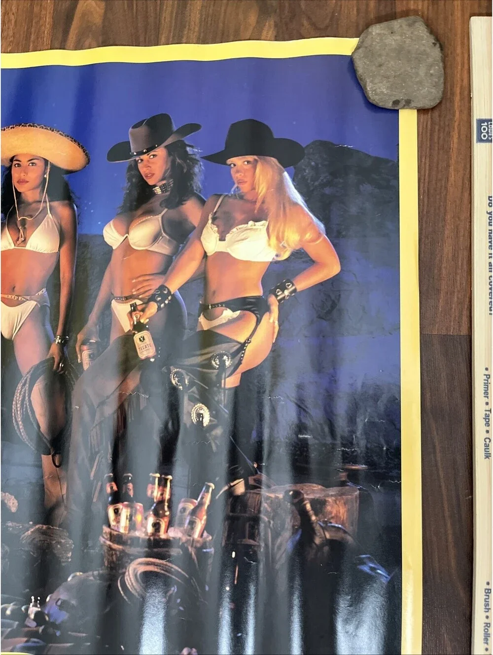 Budweiser Rolling Stones 94 Tour Voodoo Lounge Paper & Tecate Promo Posters Lot